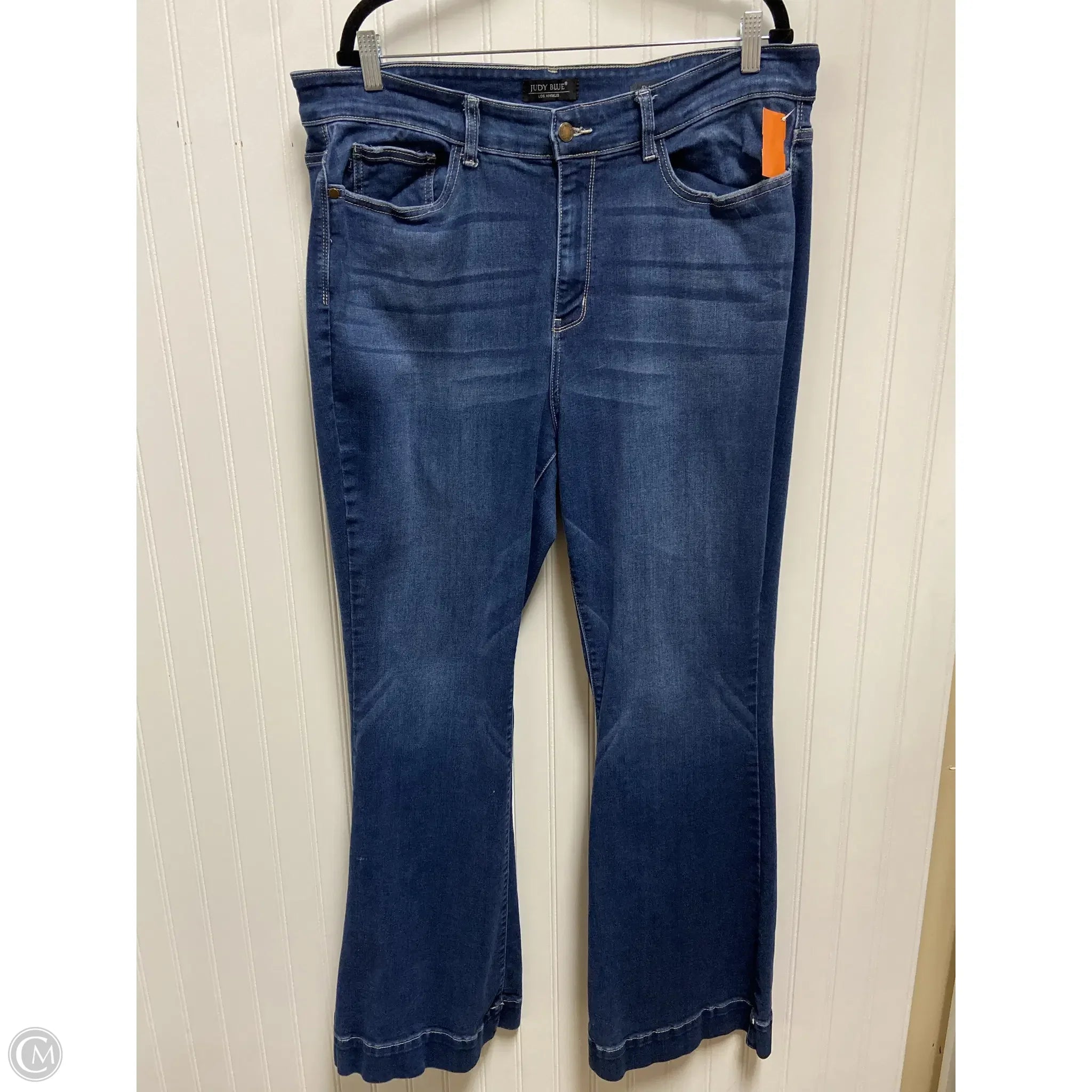 Cool Men's JeansJeans Boot Cut By Judy Blue In Blue Denim, Size: 20