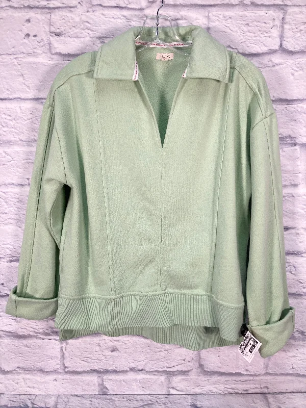 Men's Hoodies for StreetwearSweatshirt Collar By Pilcro In Green, Size: Xs