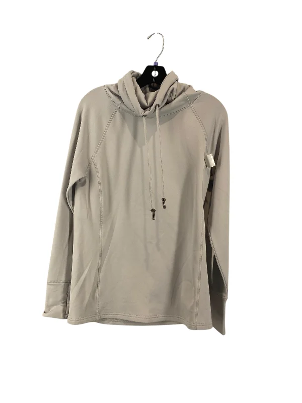 Men's Hoodies with LogoSweatshirt Collar By Athleta In Grey, Size: S