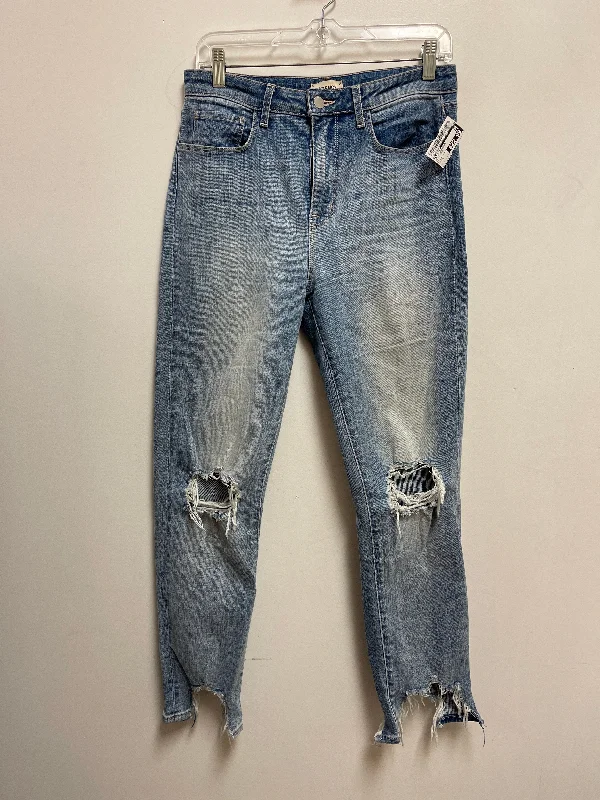 Light Blue Denim Men's JeansJeans Designer By L Agence In Blue Denim, Size: 8