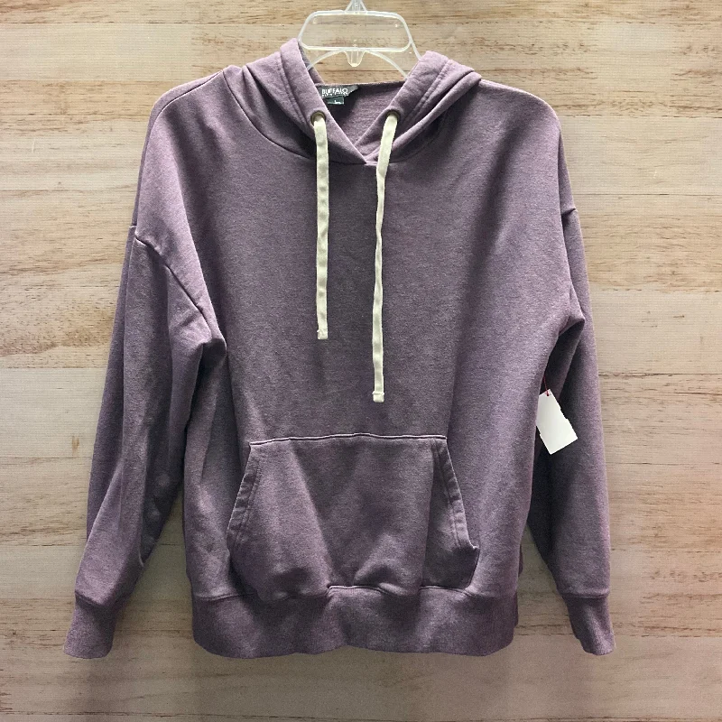 Men's Hoodies with Zippered PocketsSweatshirt Hoodie By Buffalo David Bitton In Purple, Size: S Men's Hoodies with Zippered PocketsSweatshirt Hoodie By Buffalo David Bitton In Purple, Size: S