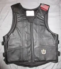 Men's Coats without LiningLAMBERT RIDE RIGHT ROUGH STOCK VEST-LEATHER