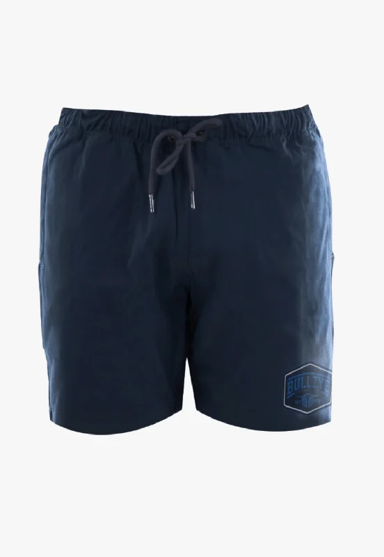Men's Elastic-Waisted Loungewear ShortsBullzye Mens Drew Rugger Short