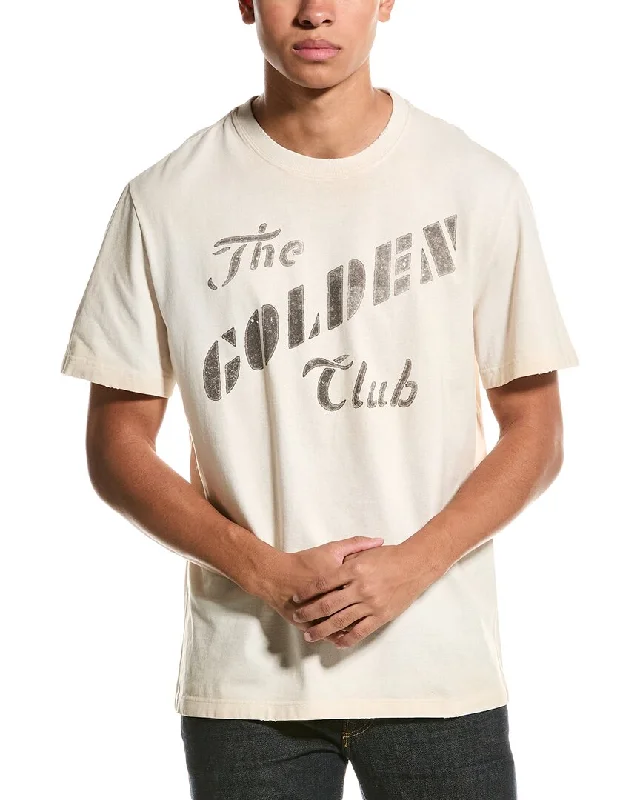 Men's Shirts with TiesGolden Goose Logo Printed T-Shirt