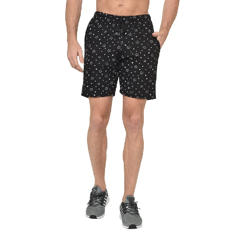 Athletic Men's Workout ShortsMack Jonney Black Shorts For Men's