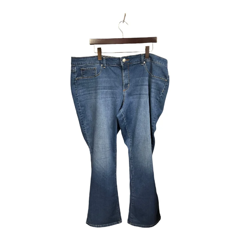 Jeans for Men with a Curvy BodyJeans Boot Cut By Jessica Simpson In Blue Denim, Size: 22w