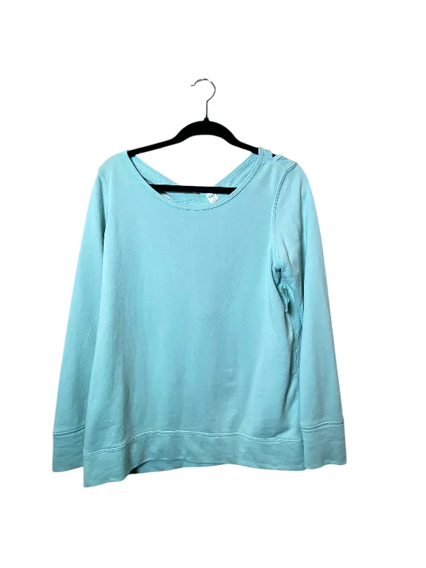 Affordable Men's HoodiesAthletic Sweatshirt Crewneck By Old Navy In Aqua, Size: Xl