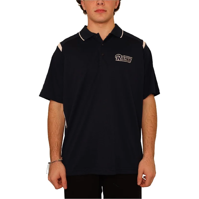 Men's Shirts with Zippered PocketsAntigua Mens LA Rams Rugby Polo Shirt, Blue, Large Men's Shirts with Zippered PocketsAntigua Mens LA Rams Rugby Polo Shirt, Blue, Large