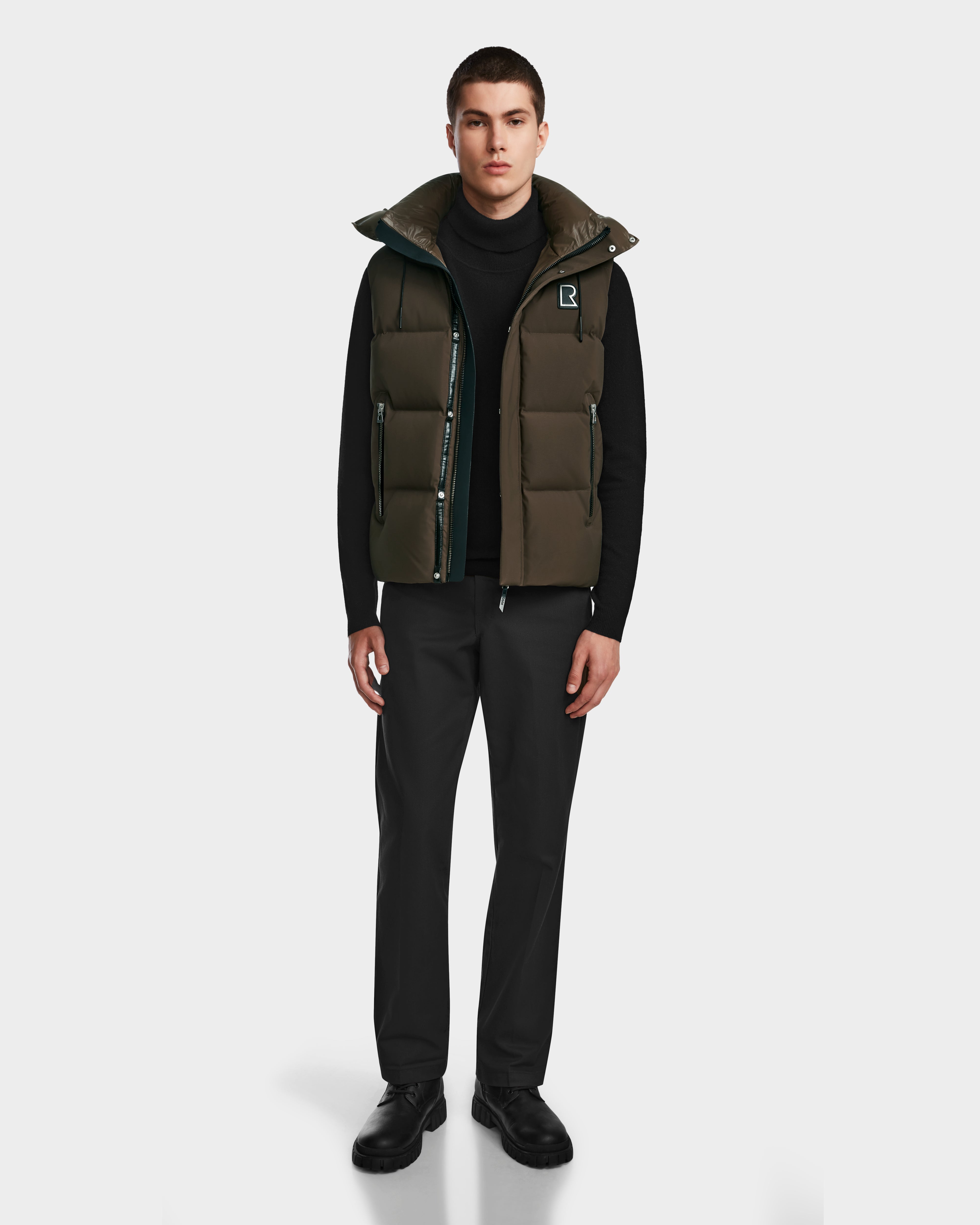 Elegant Men's Wool CoatsREN M - 9123512 Army M