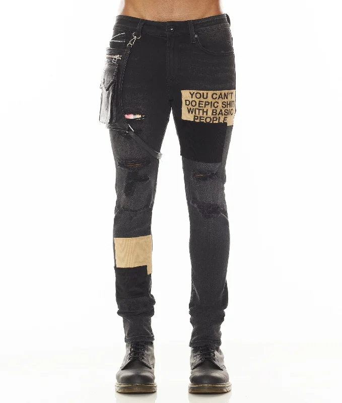Casual Men's JeansPUNK SUPER SKINNY IN MIXER