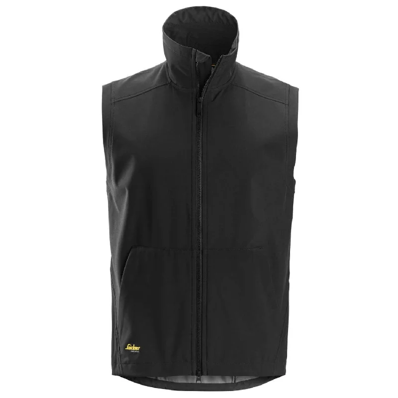 Men's Coats with Slim FitsSnickers 4505 AllroundWork Windproof Soft Shell Vest