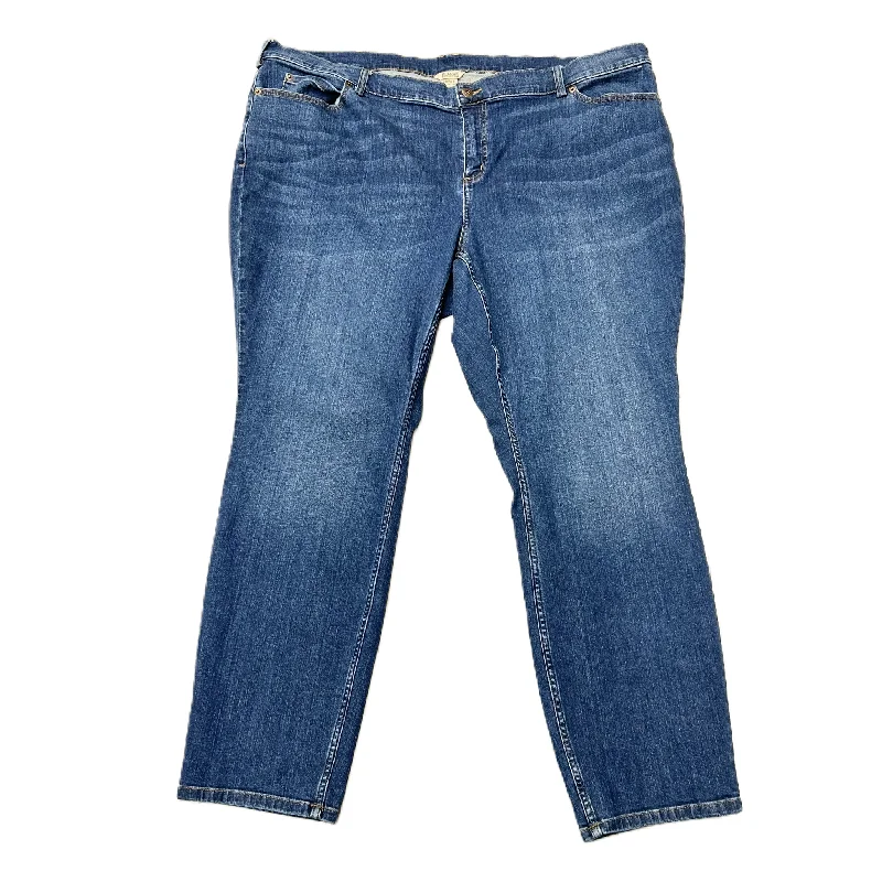 High-Quality Men's JeansJeans Straight By Duluth Trading In Blue Denim, Size: 26w