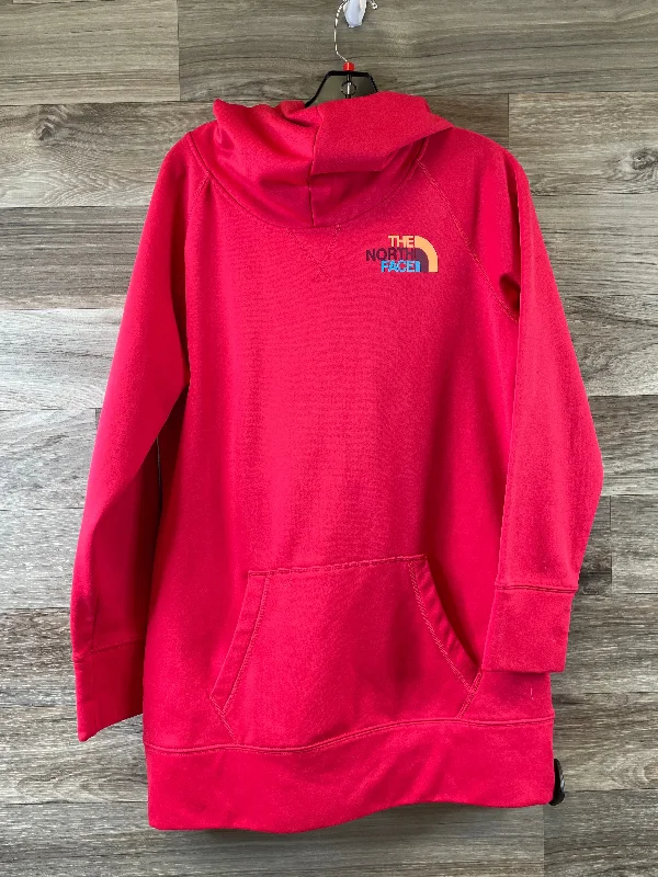 Men's Hoodies for LoungingSweatshirt Hoodie By The North Face In Coral, Size: L