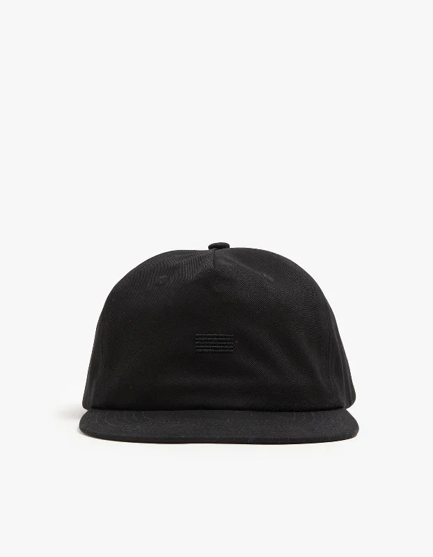 Vibrant Straw HatsParral Cap - Black