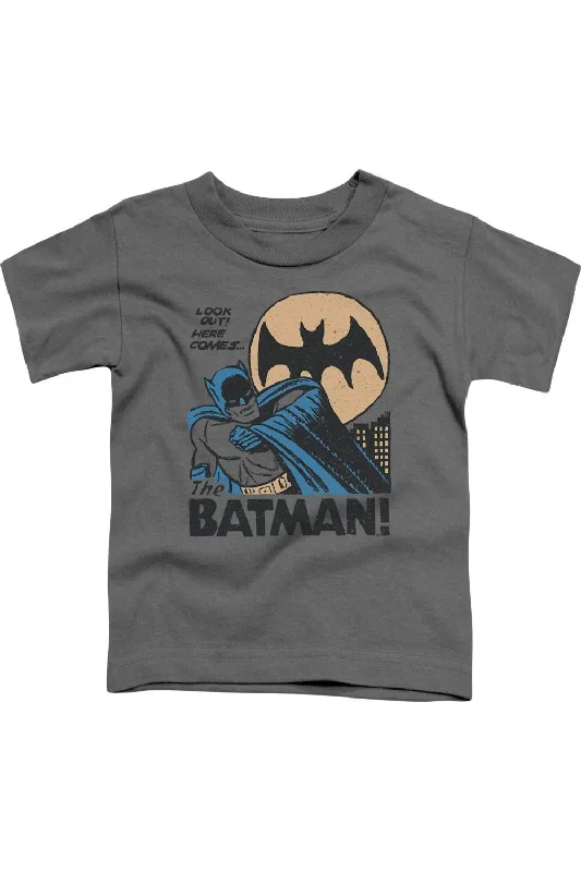 Men's Shirts with High NecksDC Comics Look Out Short Sleeve Juvenile Tee / T-Shirt