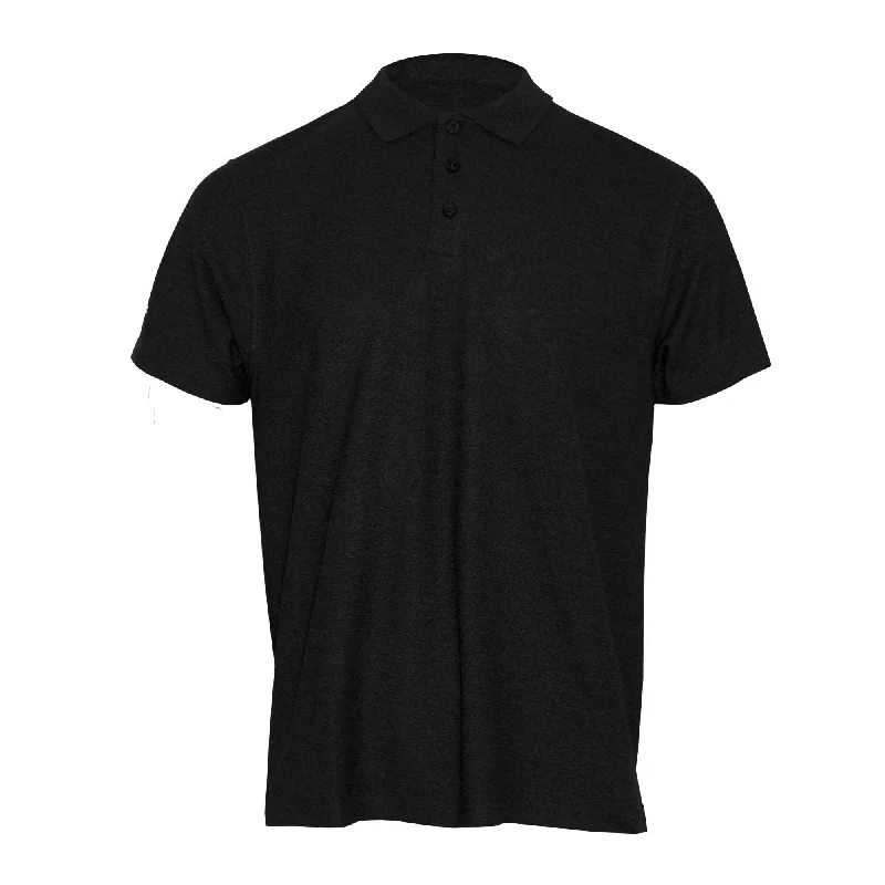Men's Shirts with Lace-Up HemlinesHope & Honour Polo Shirt - Black