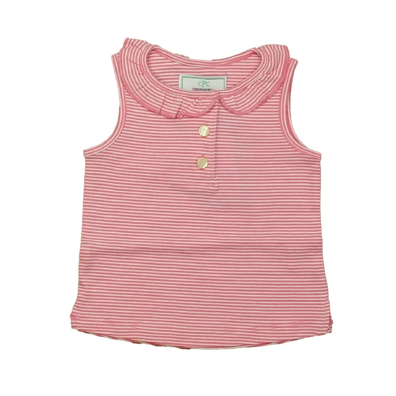 Elegant Men's Dress ShirtsClassic Prep Girls Pink and White Stripe Polo Shirt Size: 12-24 Months Elegant Men's Dress ShirtsClassic Prep Girls Pink and White Stripe Polo Shirt Size: 12-24 Months