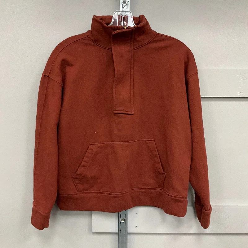 Men's Hoodies with Appliqué DetailsSweatshirt Collar By A New Day In Brown, Size: S