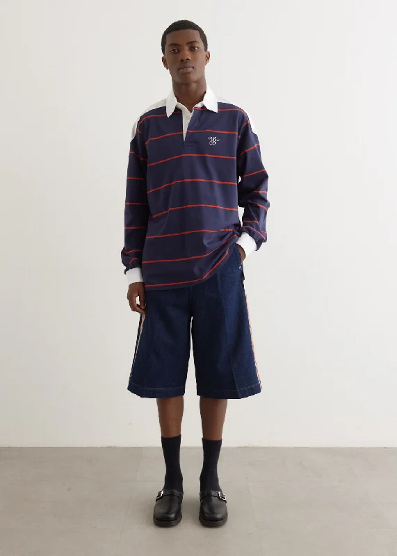 Men's Shirts with Embellished CollarsCity Polo Shirt