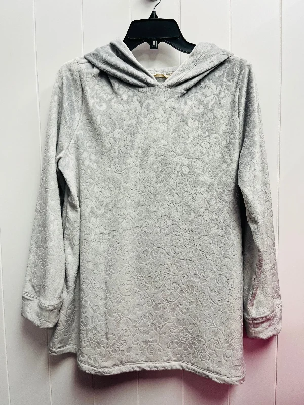 Men's Hoodies with InsulationSweatshirt Hoodie By Soft Surroundings In Grey, Size: S Men's Hoodies with InsulationSweatshirt Hoodie By Soft Surroundings In Grey, Size: S