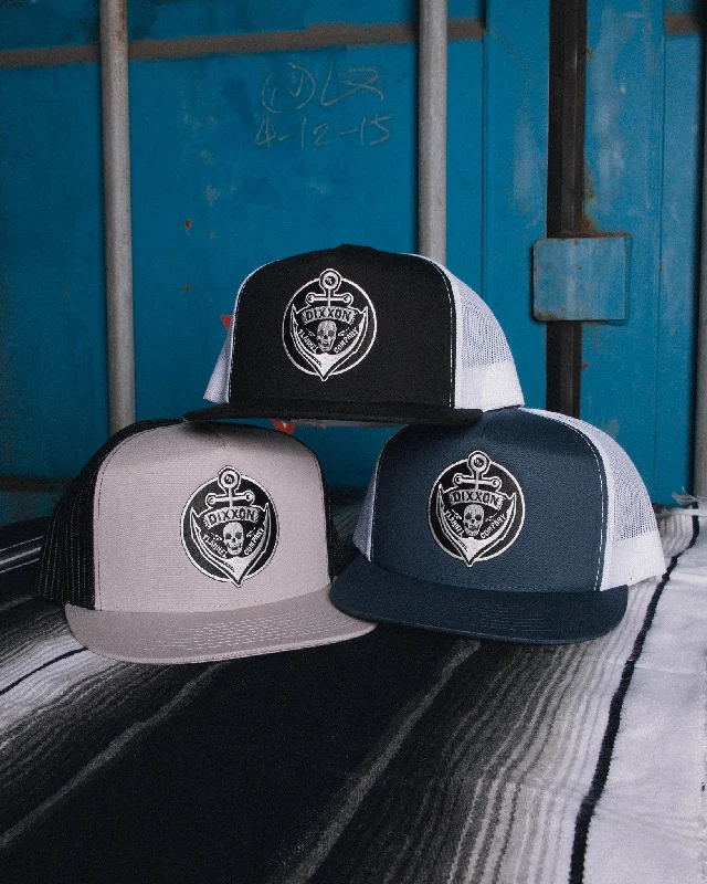 Unique Baseball CapsAnchor Flat Bill Trucker Snapback
