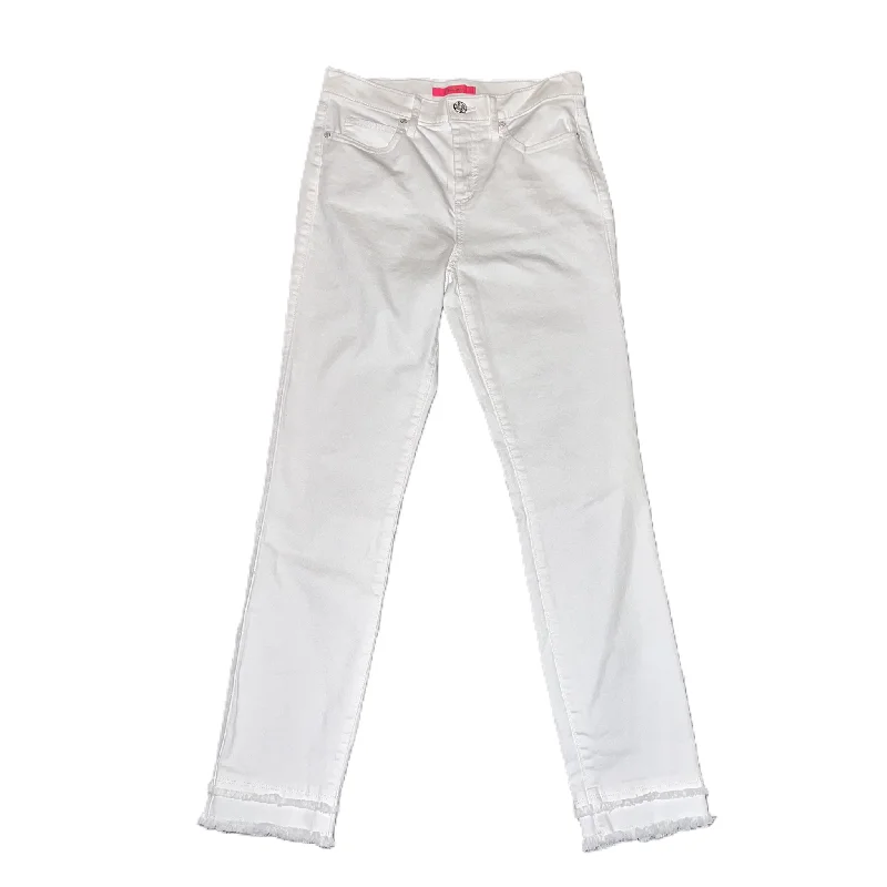 New Arrival Designer Men's JeansJeans Designer By Lilly Pulitzer In White, Size: 4