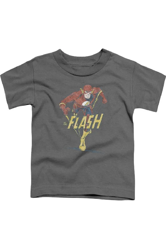 Men's Casual Shirts for Everyday WearDC Comics Flash Desaturated Flash Short Sleeve Juvenile Tee / T-Shirt Men's Casual Shirts for Everyday WearDC Comics Flash Desaturated Flash Short Sleeve Juvenile Tee / T-Shirt
