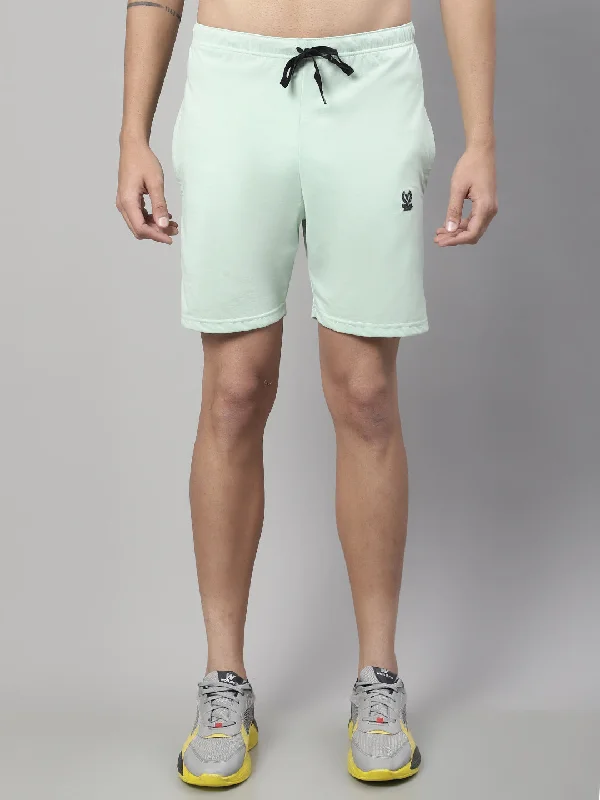 Stylish Men's Patterned and Solid ShortsMack Jonney Light Green Regular fit Cotton Shorts for Men Stylish Men's Patterned and Solid ShortsMack Jonney Light Green Regular fit Cotton Shorts for Men