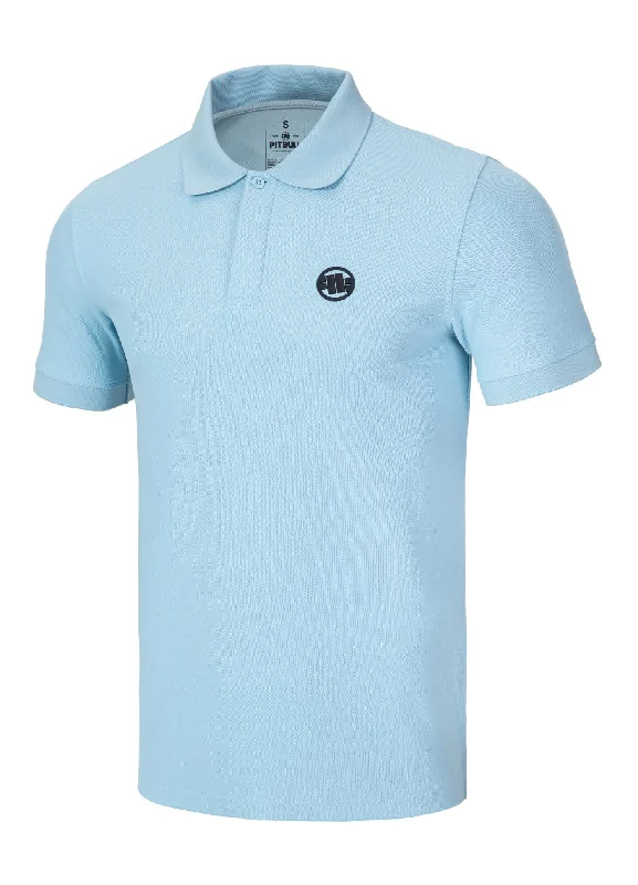 Men's Shirts with Animal PrintsMen's Polo shirt Pique Rockey - Light blue