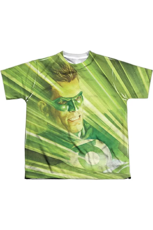 Warm Men's Fleece-Lined TopsDC Comics Rays Of Light Short Sleeve Youth Poly Crew Tee / T-Shirt Warm Men's Fleece-Lined TopsDC Comics Rays Of Light Short Sleeve Youth Poly Crew Tee / T-Shirt