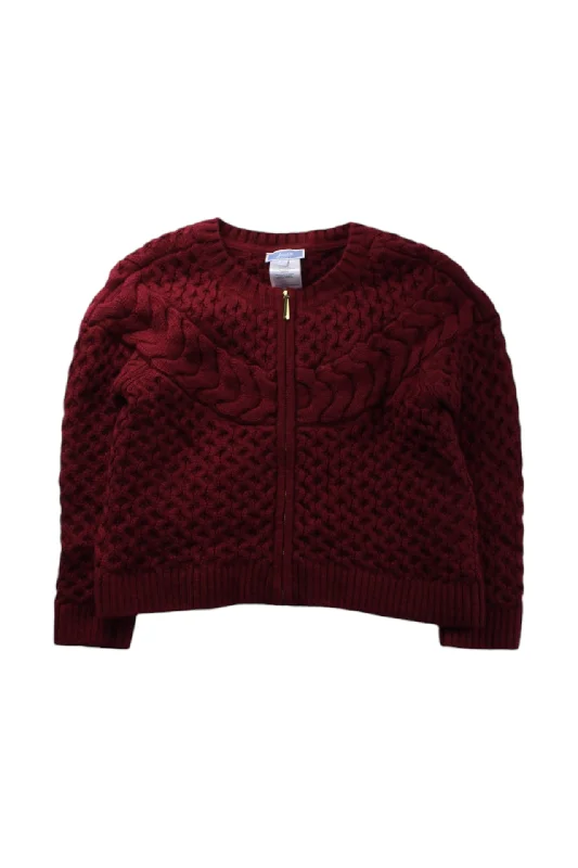 Men's Sweaters with Ribbed CuffsJacadi Cable Knit Cardigan 6T