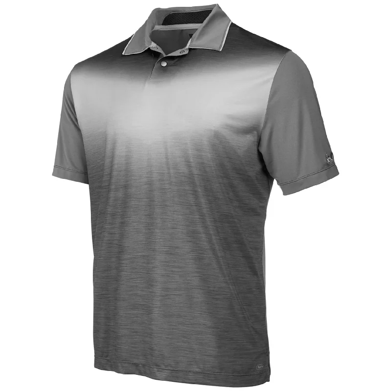Men's Shirts with Graphic SleevesGreg Norman Mens Ombre Dreams Rugby Polo Shirt, Grey, Small Men's Shirts with Graphic SleevesGreg Norman Mens Ombre Dreams Rugby Polo Shirt, Grey, Small