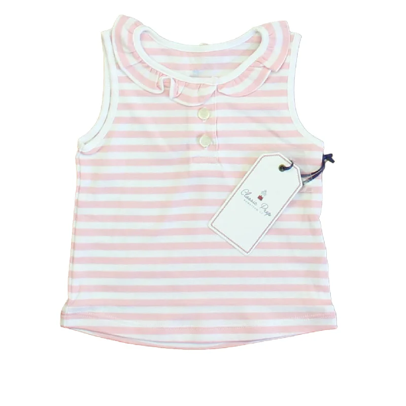 Comfortable Men's Polo ShirtsClassic Prep Girls Lilly's Pink | Bright White Polo Shirt Size: 12-24 Months Comfortable Men's Polo ShirtsClassic Prep Girls Lilly's Pink | Bright White Polo Shirt Size: 12-24 Months