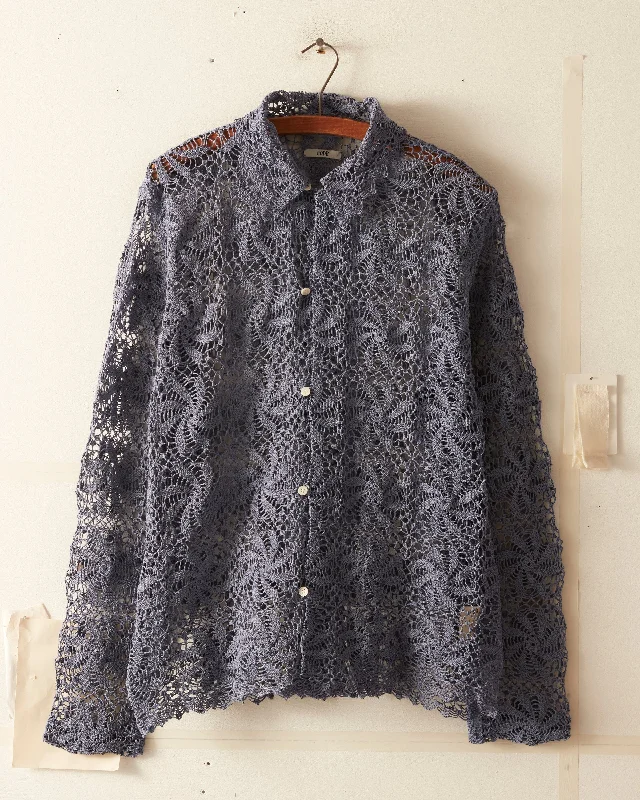 Men's Bamboo Fiber Shirts for Softness and BreathabilityPropeller Yale Crochet Shirt - XS/S