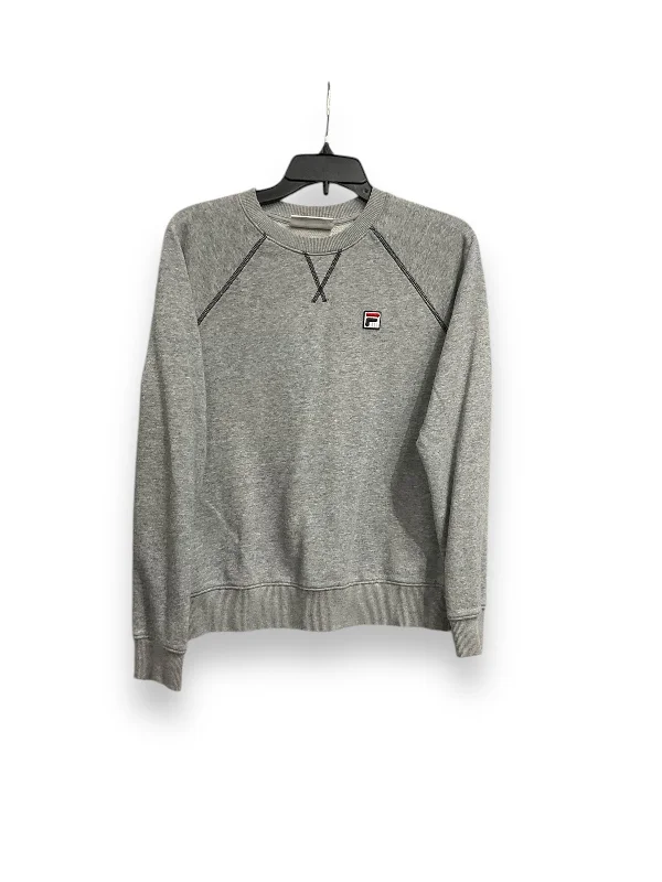 Men's Hoodies for Every OccasionSweatshirt Crewneck By Fila In Grey, Size: M