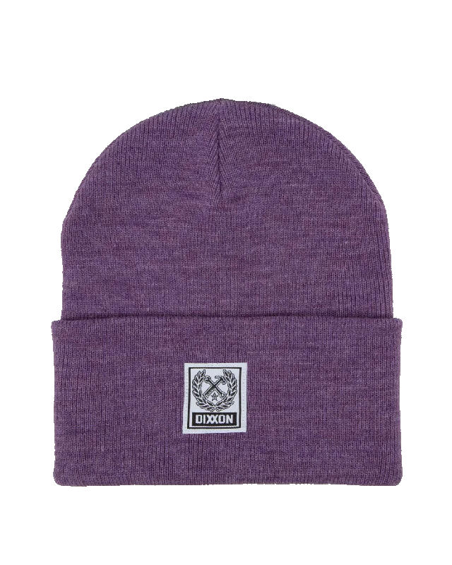 Beach Sun HatsRibbed Beanie - Purple