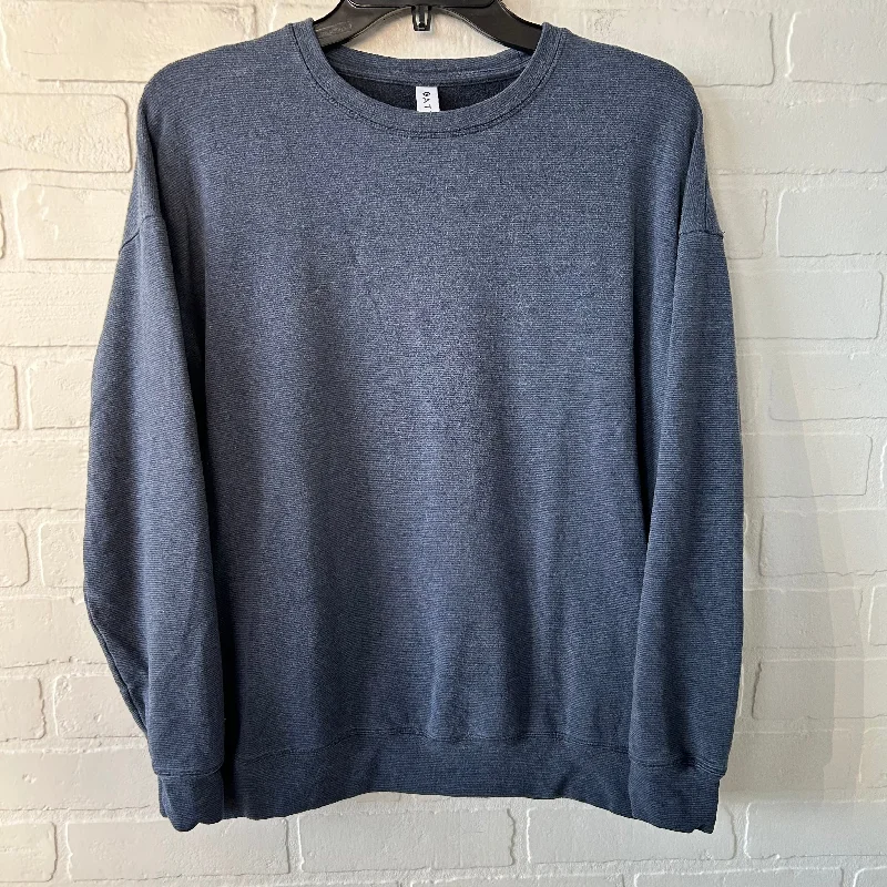 Men's Hoodies with Relaxed FitsAthletic Sweatshirt Crewneck By Athleta In Blue, Size: S Men's Hoodies with Relaxed FitsAthletic Sweatshirt Crewneck By Athleta In Blue, Size: S