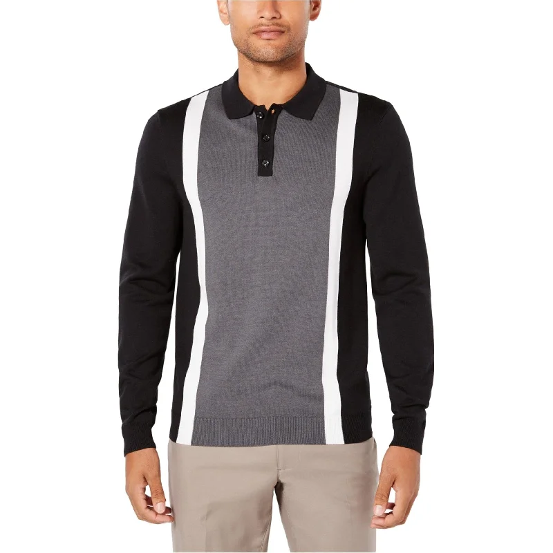 Men's Shirts with Adjustable HemlinesRyan Seacrest Mens Colorblock Rugby Polo Shirt, Black, Small Men's Shirts with Adjustable HemlinesRyan Seacrest Mens Colorblock Rugby Polo Shirt, Black, Small
