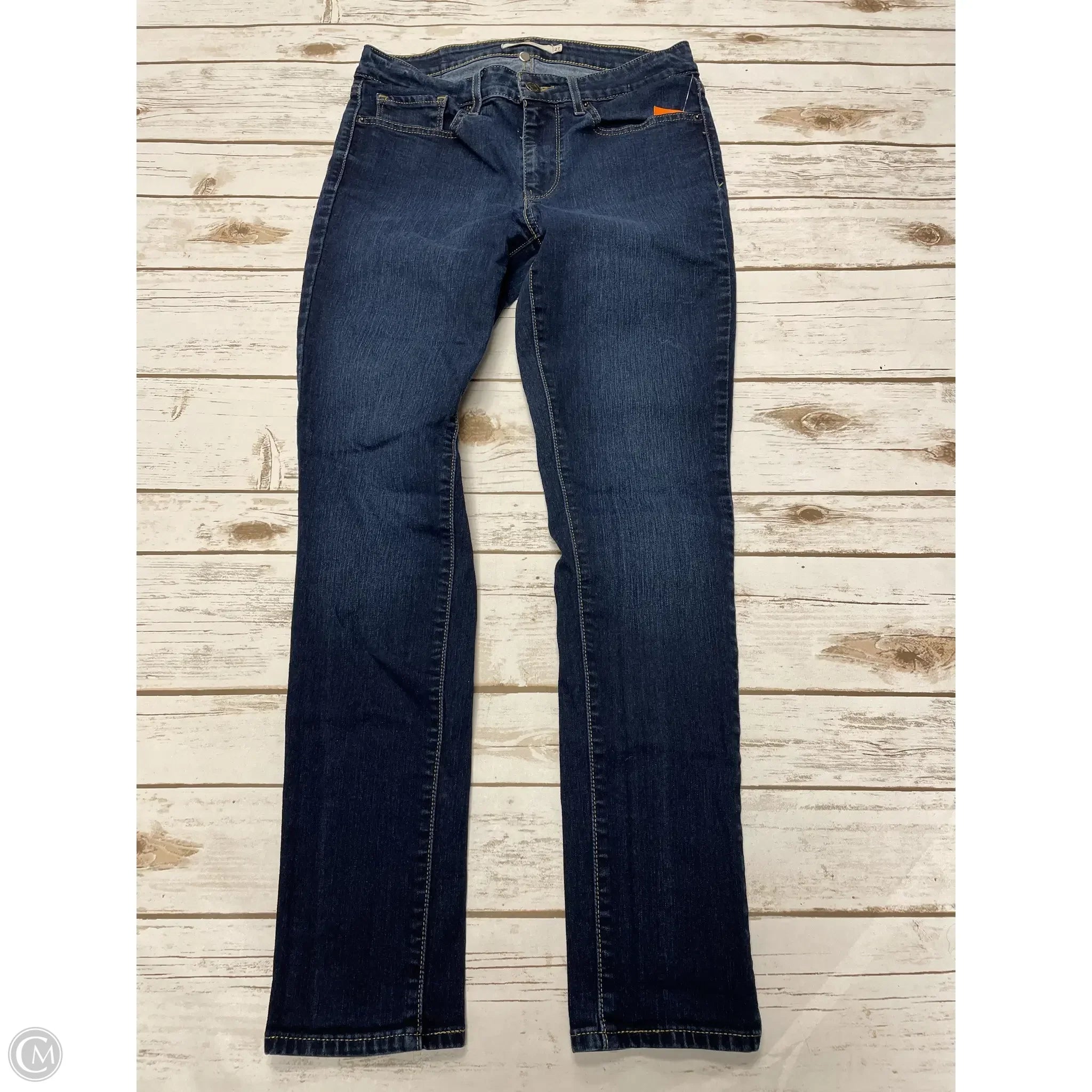 Men's Skinny JeansJeans Skinny By Levis In Blue Denim, Size: 4