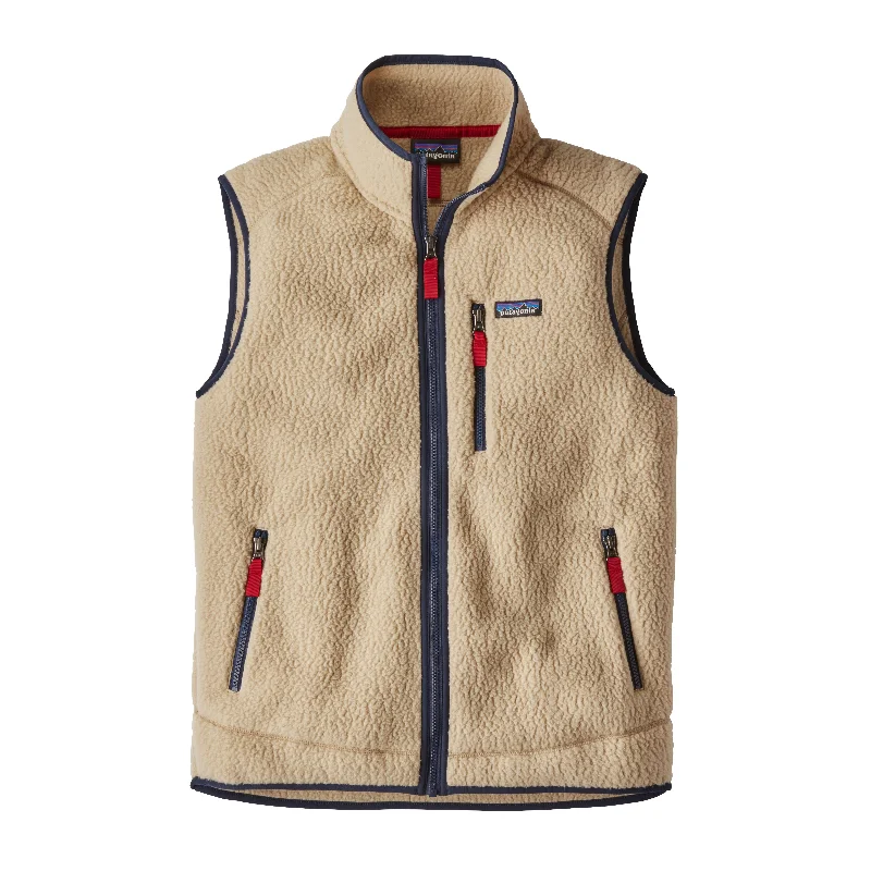 Men's Coats with Modern CutsM's Retro Pile Vest