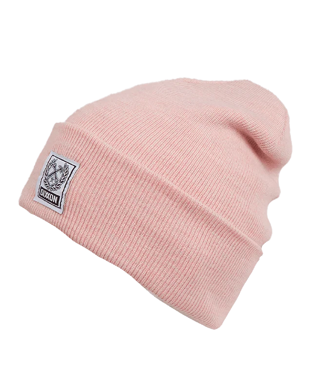 Plain Beanie CapsRibbed Beanie - Heather Pink