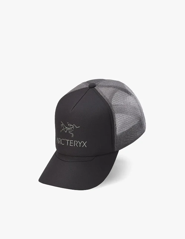 Best Casual HatsBird Word Curved Trucker Hat - Black/Graphite