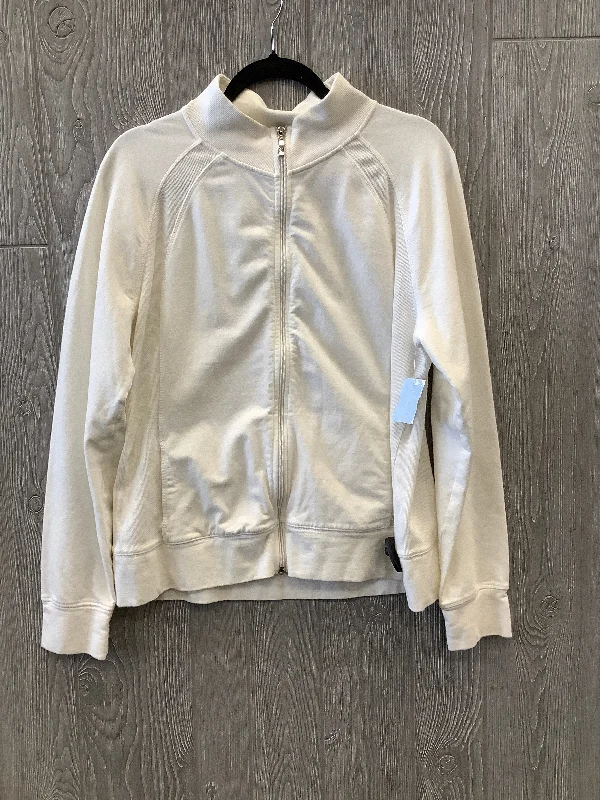 Men's Hoodies with Slim FitsAthletic Sweatshirt Collar By Danskin In White, Size: Xxl Men's Hoodies with Slim FitsAthletic Sweatshirt Collar By Danskin In White, Size: Xxl
