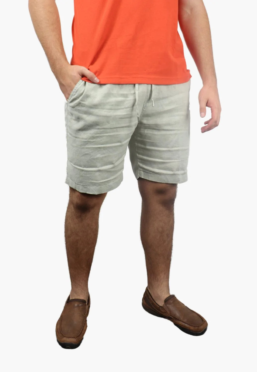 Men's Cool and Breathable Linen Summer ShortsPilbara Mens Linen Short