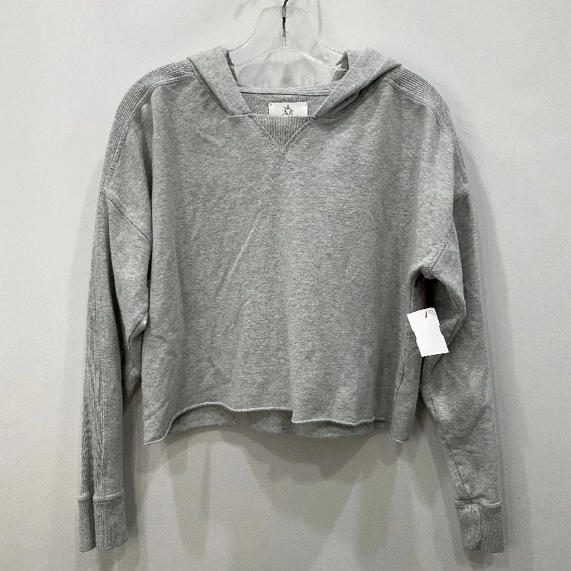 Practical Men's Water-Resistant HoodiesSweatshirt Hoodie By Aerie In Grey, Size: Xs