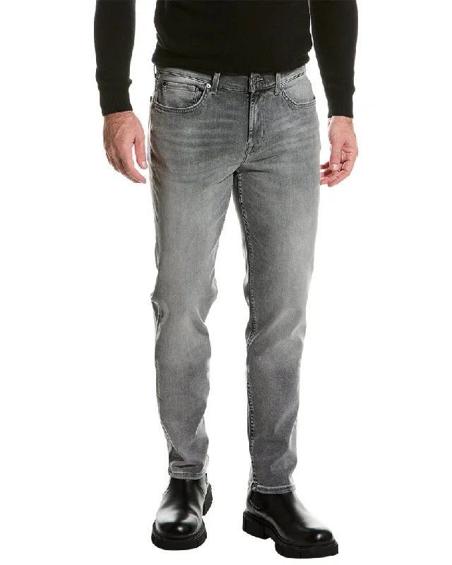 Men's Jeans with Stretch Fabric7 For All Mankind Slimmy Grove Slim Straight Jean