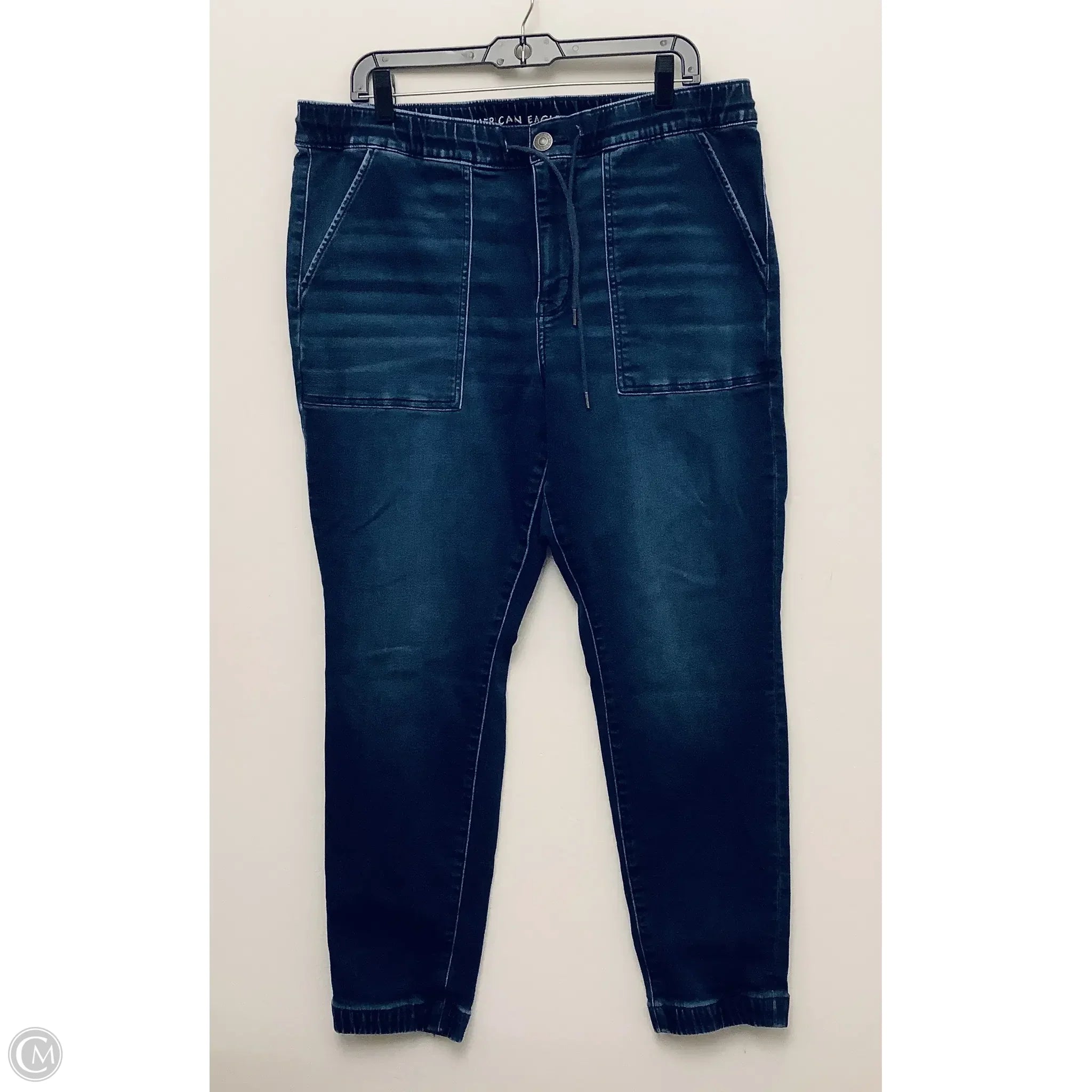 Men's Jeans with Functional PocketsJeans Jeggings By American Eagle In Blue Denim, Size: 18 Men's Jeans with Functional PocketsJeans Jeggings By American Eagle In Blue Denim, Size: 18