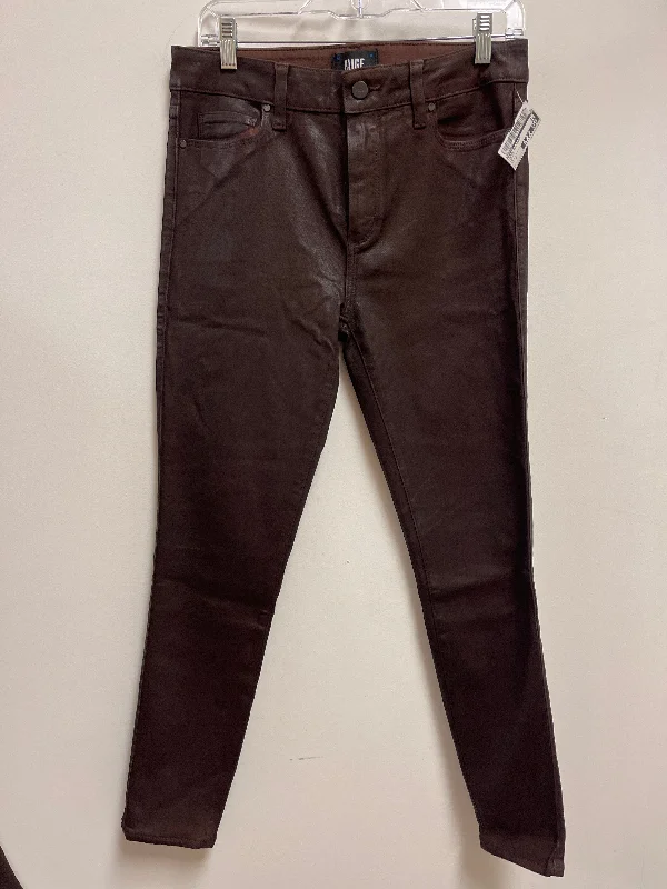 Oversized Relaxed-Fit Men's JeansJeans Designer By Paige In Brown, Size: 8