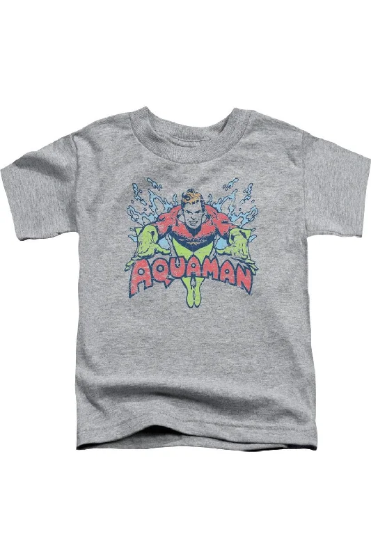 Men's Shirts with Mandarin CollarsDC Comics Splish Splash Short Sleeve Juvenile Tee / T-Shirt Men's Shirts with Mandarin CollarsDC Comics Splish Splash Short Sleeve Juvenile Tee / T-Shirt