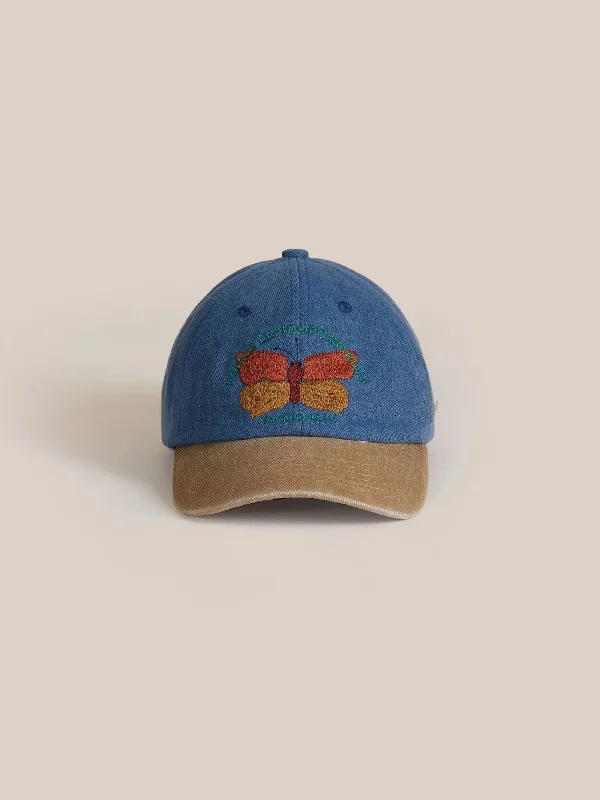 Youth Baseball HatsButterfly House Denim Cap